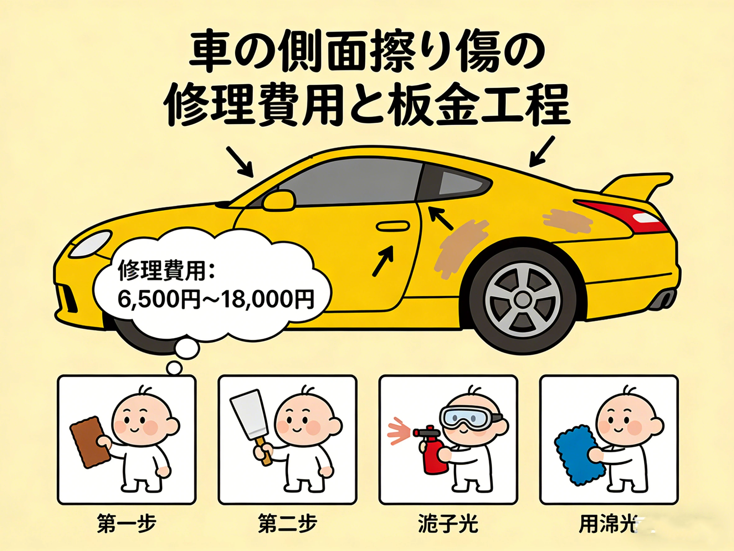 鈑金塗装 鈑金塗装