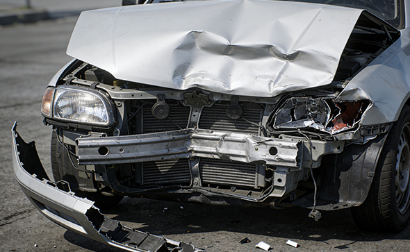 フロントバンパー修理