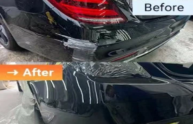 追突事故の典型的な損傷と修理費用の目安