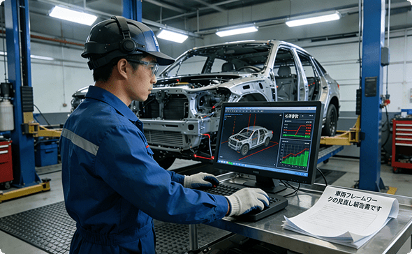 フレーム修正は本当に安全？