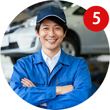 修理の流れ－品質チェック＆お引き渡し