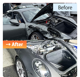 ポルシェ修理事例